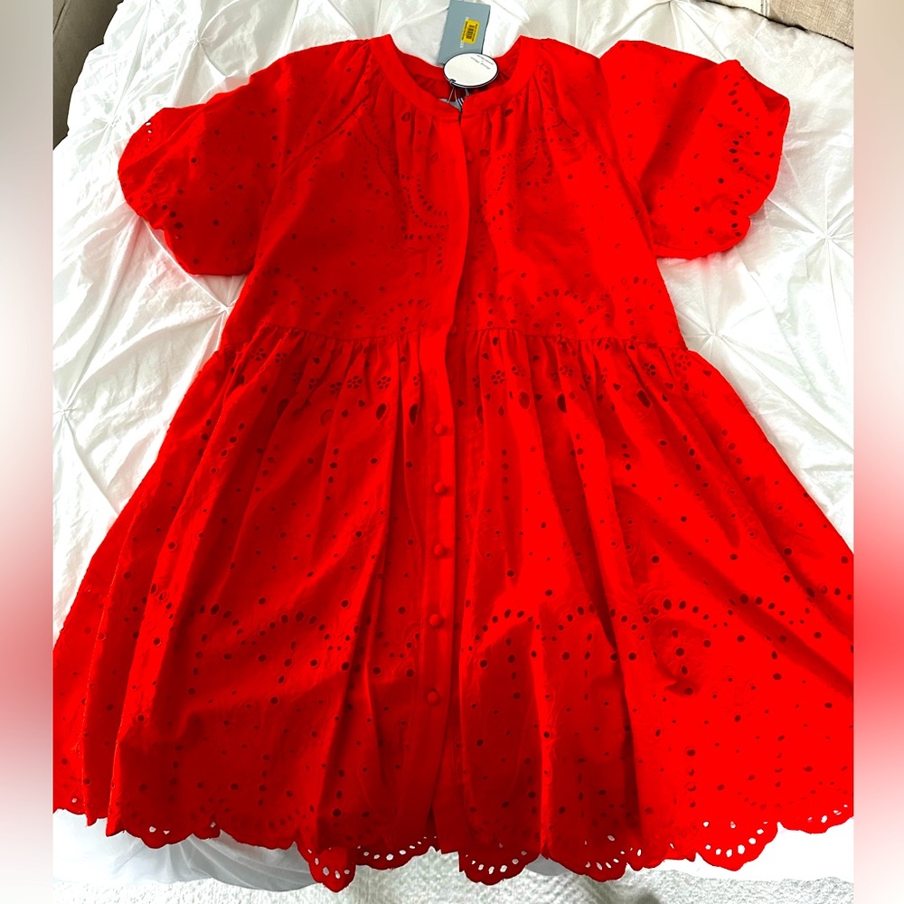 New with tags!  Orange Kimberly Whitman for Antonio Melani dress.